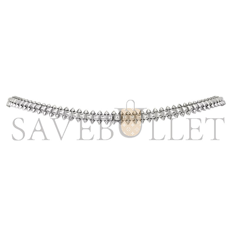 CARTIER CLASH DE NECKLACE MEDIUM SIZE 18K WHITE GOLD N7424408